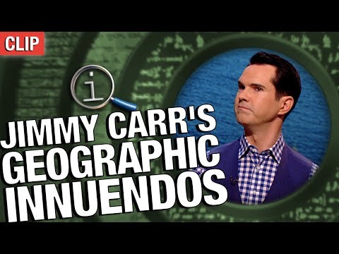 QI | Jimmy Carr's Geographic Innuendoes