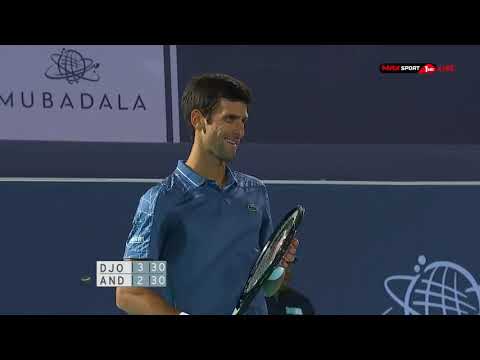 Novak Djokovic vs Kevin Anderson 2018 Mubadala Finals