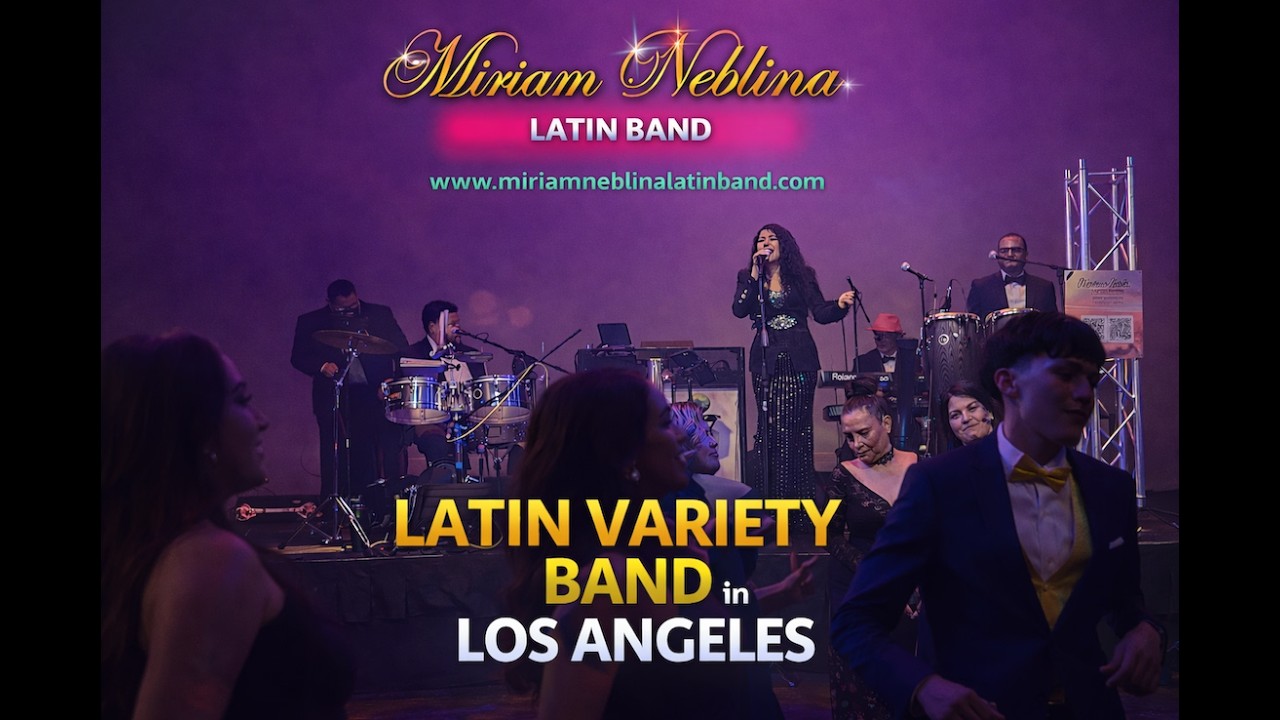 Promotional video thumbnail 1 for Miriam Neblina Latin Band