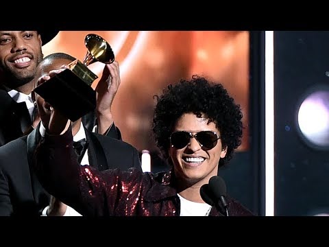 Bruno Mars SWEEPS Huge Categories At 2018 Grammys