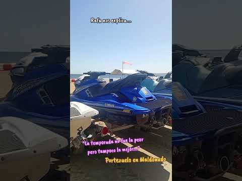 Motos de agua en Portezuelo Maldonado Uruguay