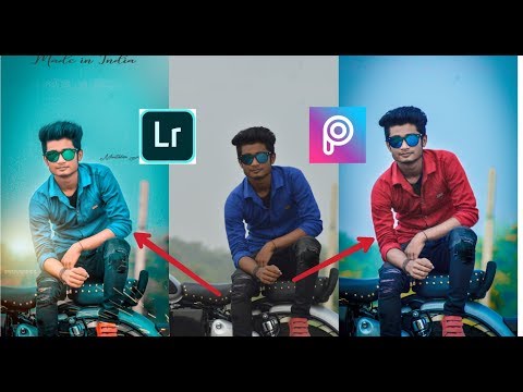 Lightroom & Picsart Photo Manipulation Editing | bike PicsArt editing Tutorial 2018