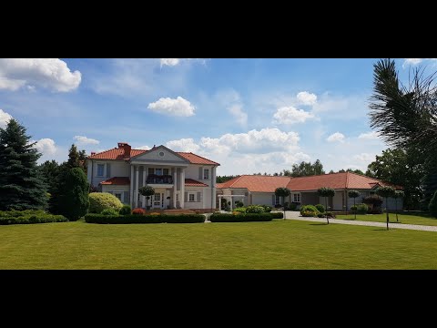 Wyjątkowa,ekologiczna rezydencja z pięknym ogrodem,kortem tenisowym i basenem w Pieńkach Królewskich