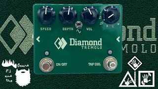 Video thumbnail for The TRM1 Tremolo by Diamond Guitar Pedals - The Tremolo Series by PJ and the Beard