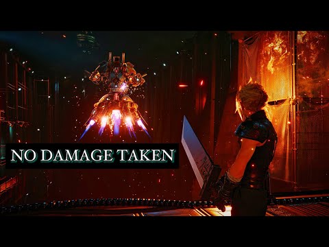 The Airbuster - NO DAMAGE (HARD MODE) | Final Fantasy VII Remake