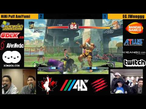 HiHiPuffyAmiYumi (DI) vs. EG.JWonggg (AD) FT4 - Canada Cup Gaming 2012 After-Hours Salty Suite
