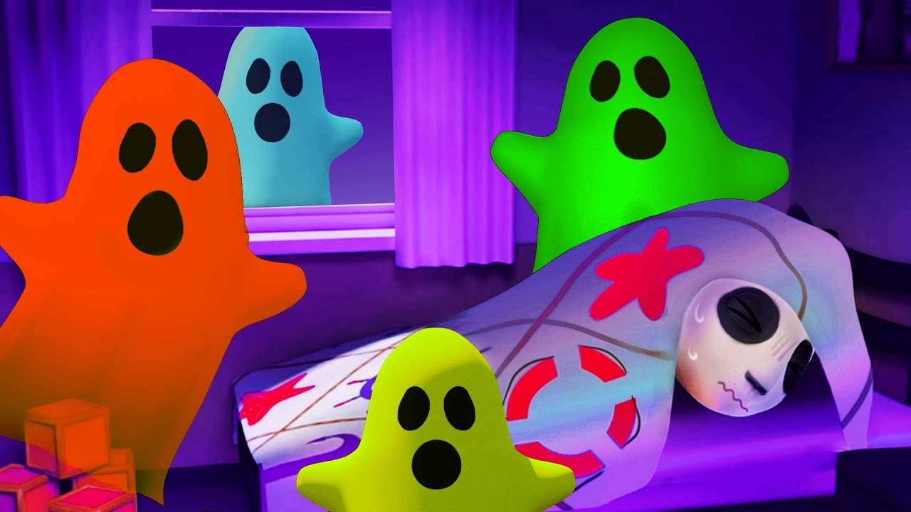 Сколько Цветных Призраков Прячутся в Комнате? | Новый Мультик Для Детей | Долли и Друзья