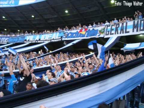 "Jamais temer, não somos como os putos do inter" Barra: Geral do Grêmio • Club: Grêmio