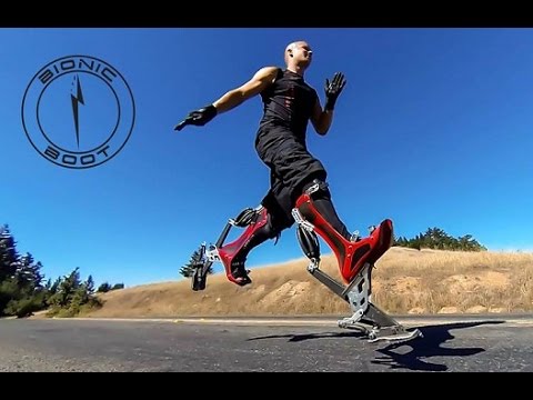 Thumbnail for The Bionic Boot | let you run as fast as a CAR by Car