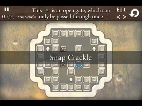 'Quell Reflect': Shelf 1, Frame 1, Puzzles 1 - 4