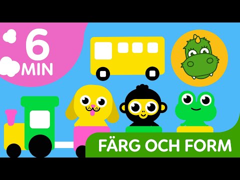 Bolibompa Mini:  Mixade favoriter: Färg och form - 6 minuter