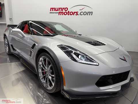 2019 Chevrolet Corvette Grand Sport Coupe 2LT in Silver for sale at Munro Motors in Brantford, ON