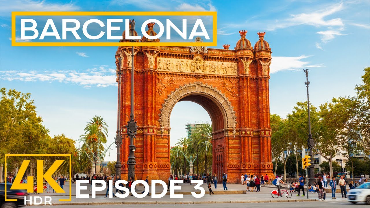 Explore Barcelona in 4K HDR | Real Street Life & Urban Energy - Part 3
