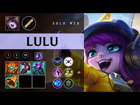 Lulu Mid vs Vayne - KR Diamond Patch 26.01