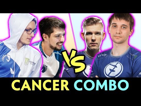 Miracle + w33 CANCER COMBO PICK vs Arteezy + Crit