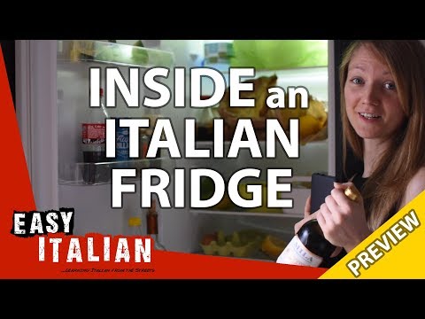 意大利冰箱裡有什麼？(PREVIEW) | 超級簡單的意大利語3 (What's inside an Italian fridge? (PREVIEW) | Super Easy Italian 3)