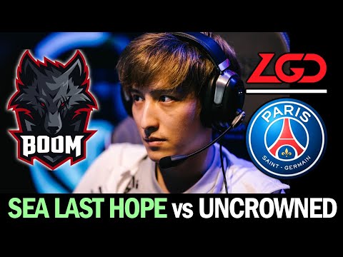 PSG.LGD vs BOOM - SEA Last Hope vs Uncrowned King! The International 2022