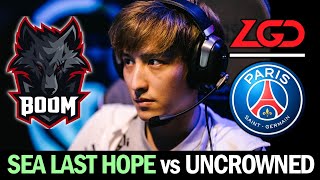 PSG.LGD vs BOOM - SEA Last Hope vs Uncrowned King! The International 2022