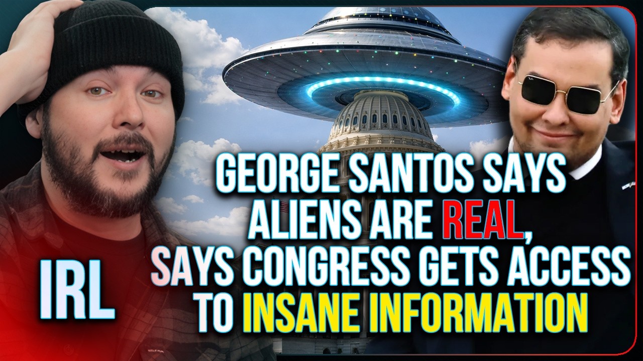 George Santos Says Aliens ARE REAL, Says Congress Gets Access To INSANE Information
