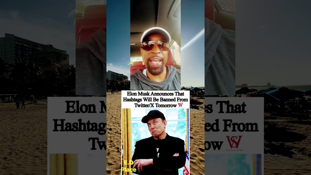 No more hashtags on twitter/ X