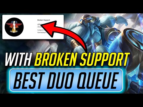 WHAT HAPPENS WHEN 2 YOUTUBERS DECIDE TO TEAM UP (DUOQ WITH @BrokenSupport )