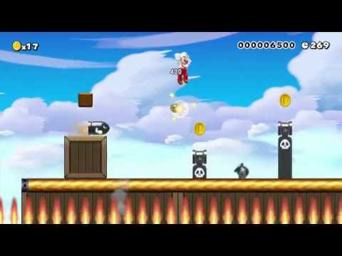 Super Mario Maker Levels: "Bowser's Big Fleet: Airship #3"