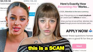 Camilla Quits OnlyFans & Now Sells A Course