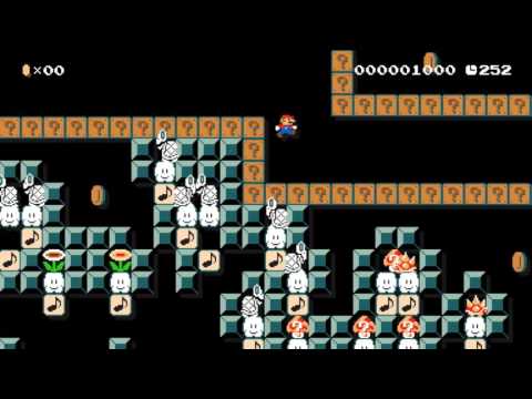 Super Mario Maker - Gusty Garden Galaxy ♪ (SMG) by Gspirit - No Commentary 1AB