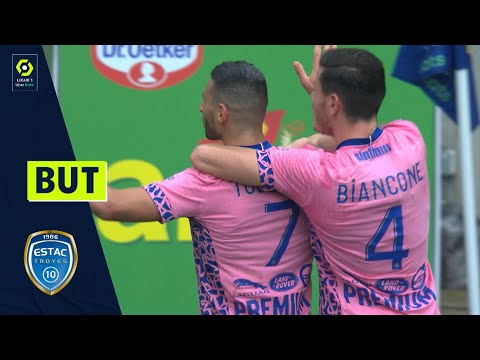 But Yoann TOUZGHAR (19' - ESTAC) RC STRASBOURG ALSACE - ESTAC TROYES (1-1) 21/22