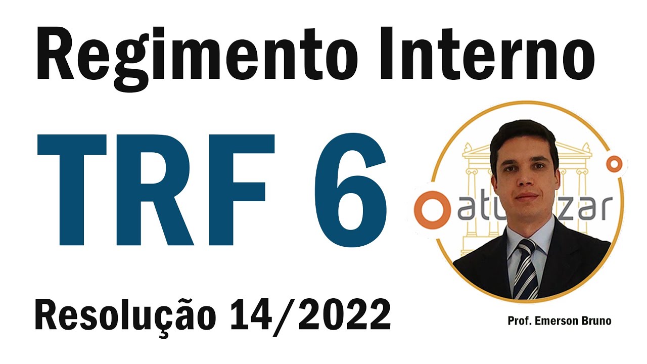 RI TRF 6 - Art. 20  (Atribuições da Presidência de Seção)