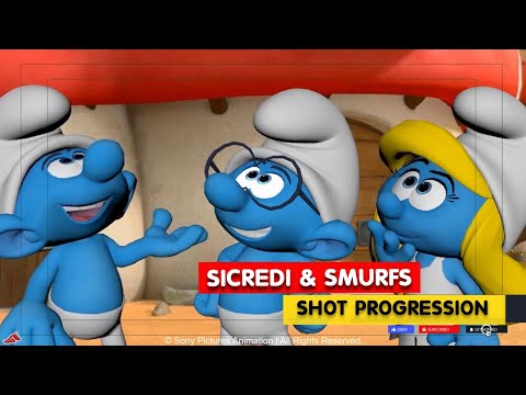 Smurfs Shot Progression | Francis Viveiros |@3DAnimationInternships