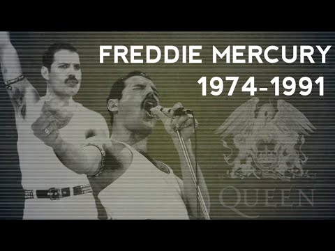 FREDDIE MERCURY 1974-1991 | TIMELINE WITH QUEEN