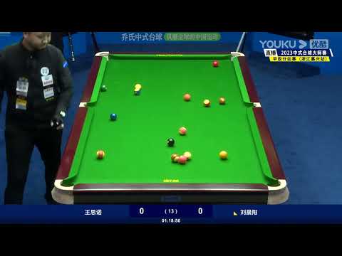 Wang Sinuo VS Liu Chenyang - S1 - Joy Cup 2023 Heyball Masters Division 1 Tour Jiaxing