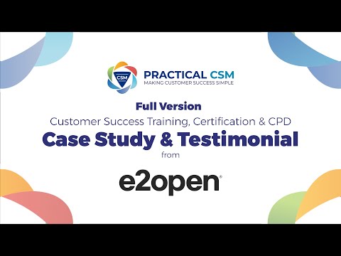 e2open - Customer Success Story (Rebecca Nerad - e2open)