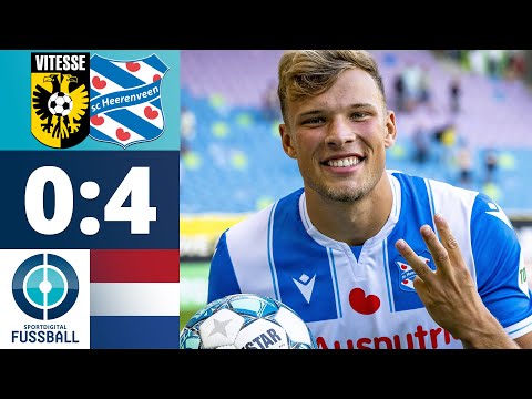 Van Hooijdonk-Hattrick stürzt Letsch und Vitesse in die Krise | Vitesse Arnheim - SC Heerenveen