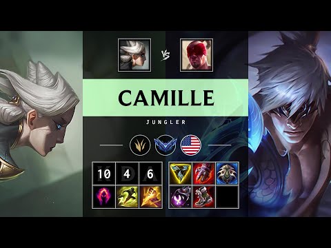 Camille Jungle vs Lee Sin - NA Diamond Patch 25.17