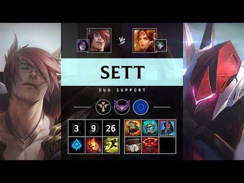 Sett Support vs Leona - EUW Master Patch 25.12