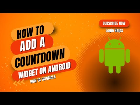 How to Add Countdown Widget on Android | Add Countdown Widget to Home Screen