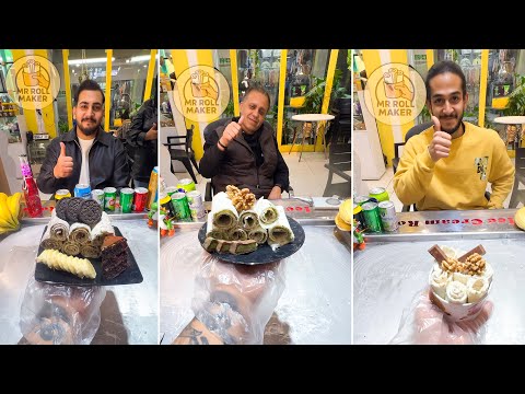 Three magic rolls in one video _ Mr Roll Maker