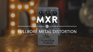 Video thumbnail for MXR Fullbore Metal Distortion | Reverb Demo Video by Reverb