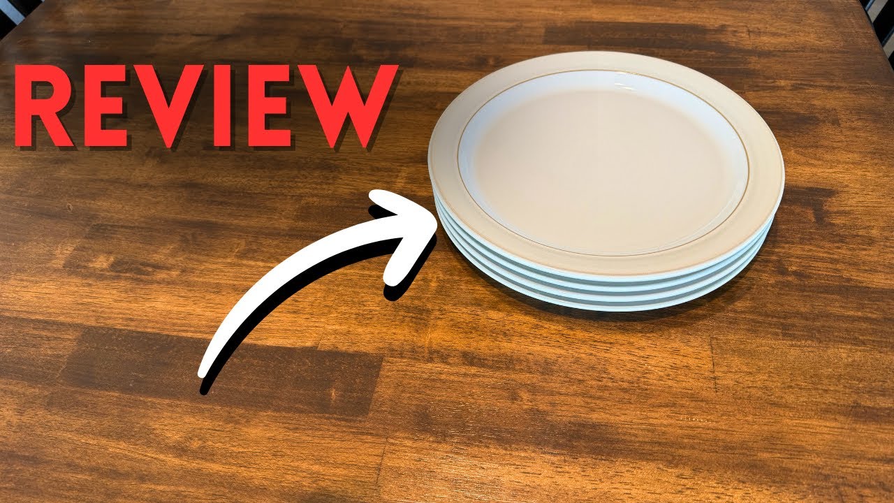 Denby Natural Canvas Dinner Plate Set, Cream, Set of 4 Review