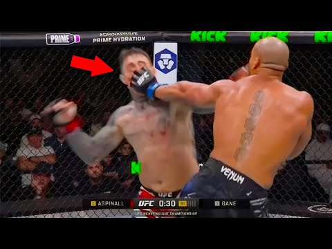Tom Aspinall vs Ciryl Gane FULL FIGHT HIGHLIGHTS UFC 321 RECAP (Eye Poke)