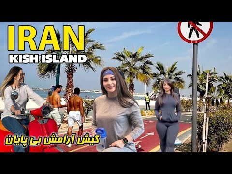 IRAN 🇮🇷 Kish Island Iran's Hidden EuropeanParadise by the Sea!!