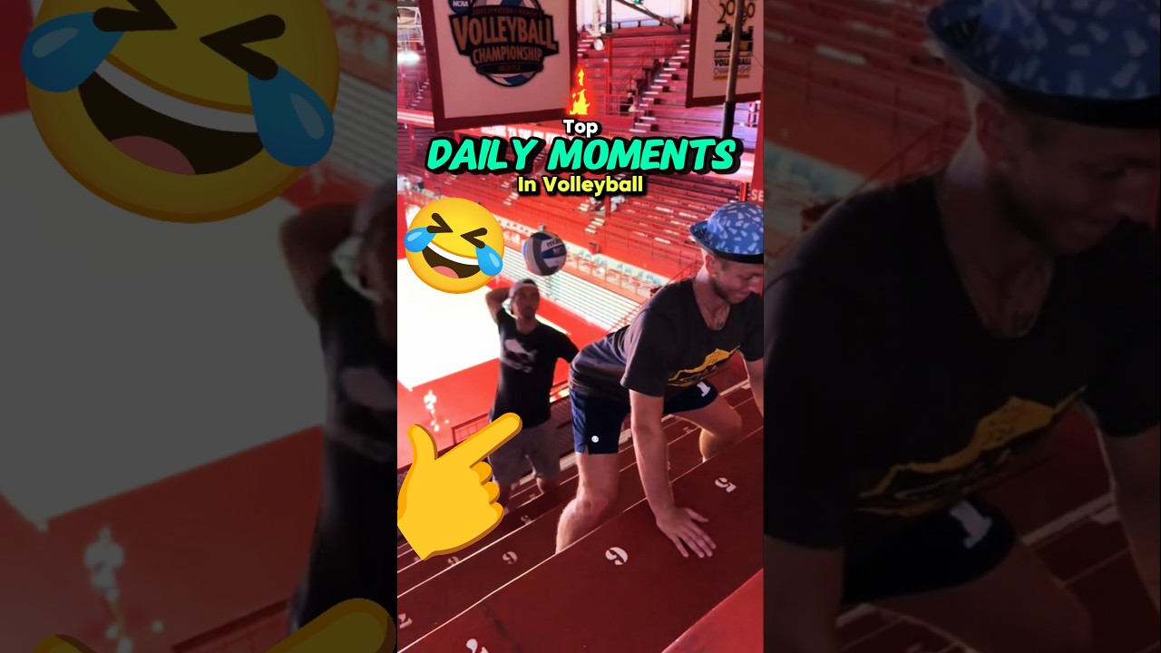 오늘의 가장 미친 배구 경기가 카메라에 포착되었습니다!