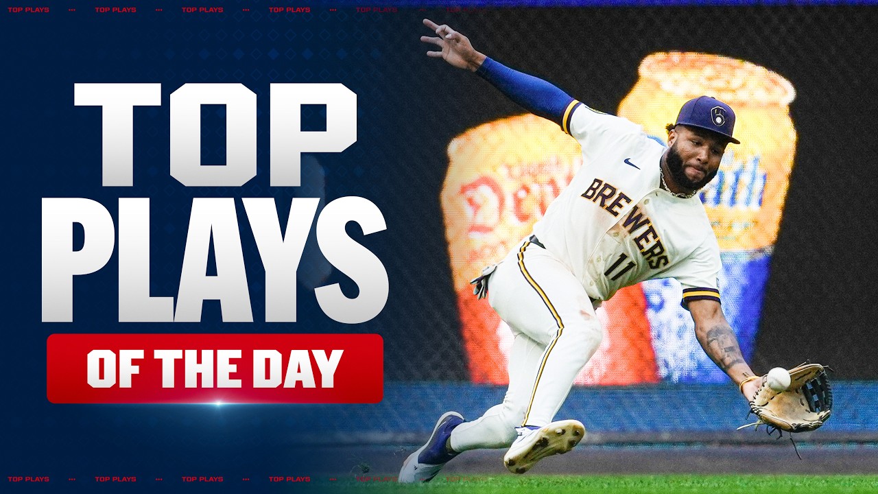 Top 5 MLB Plays RANKED from 9/7/26! (Jackson Chourio's FANTASTIC game-ending catch and MORE!)