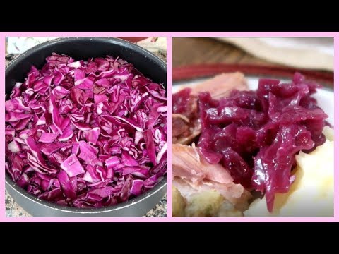 Red Cabbage Traditonal Holiday Side Dish