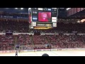 Hockey Fans Cheer When Little Kid Is On Big Screen - BOO Everyone Else. Hilarious!