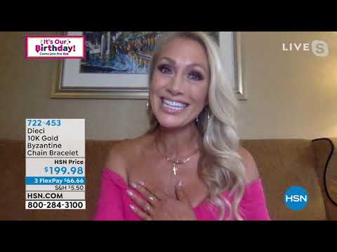HSN | Dieci 10k Gold Jewelry Celebration 07.20.2021 - 06 PM