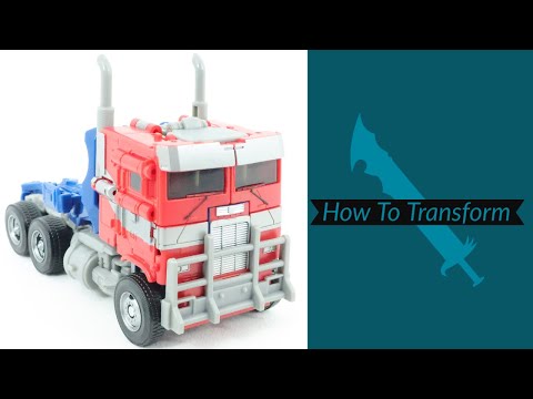 How To Transform: Transformers Studio Series Rise Of The Beasts Optimus Prime