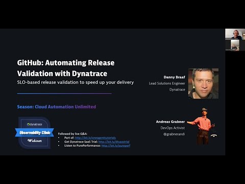 Automated GitHub Release Validation with Dynatrace